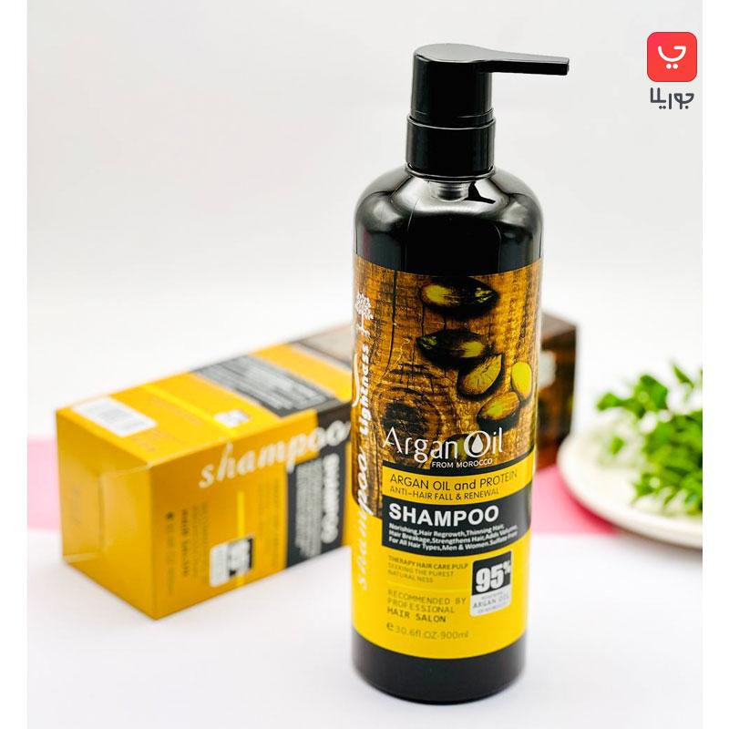 شامپو لایتنس Lightness اصلی بدون سولفات حاوی روغن آرگان